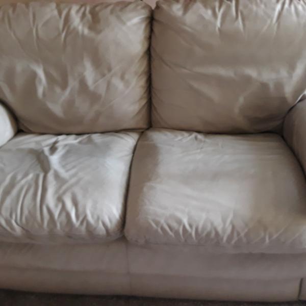 Photo of Leather couch and loveseat 