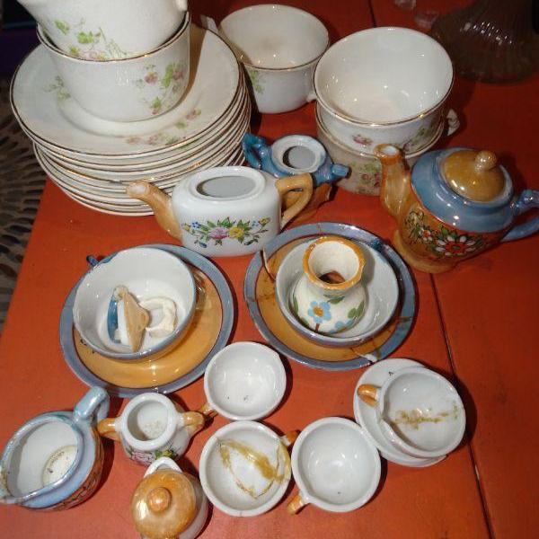 Photo of Miniature Childs Japan Tea Set