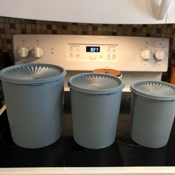 Photo of Tupperware Canister Set