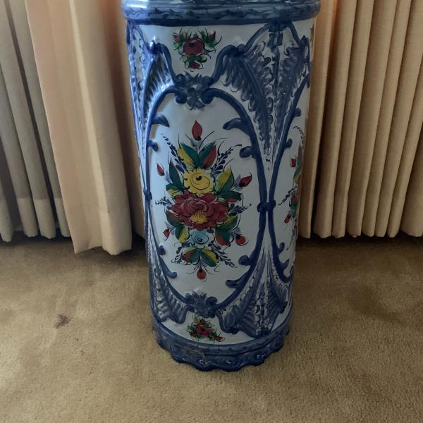 Photo of Vintage umbrella stand / 60’years old / ornate gorgeous 