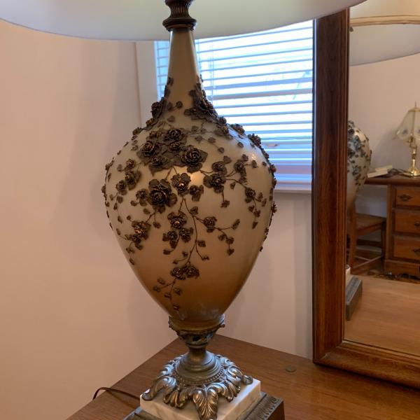 Photo of Antique / vintage ornate lamp