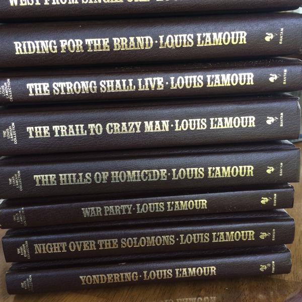 Photo of Louis L’amour books