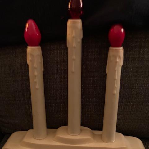 Photo of Vintage candlelabras, plug in