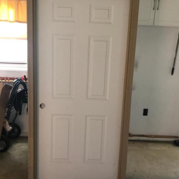 Photo of 36 inch steel entrance door