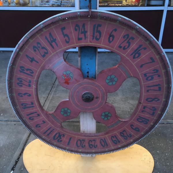 Photo of Antique Carnival Wheel