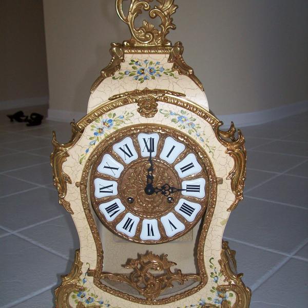 Photo of Boulle Style Mantle Clock