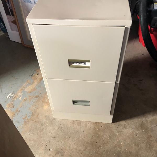 Photo of Light Colored File Cabinet