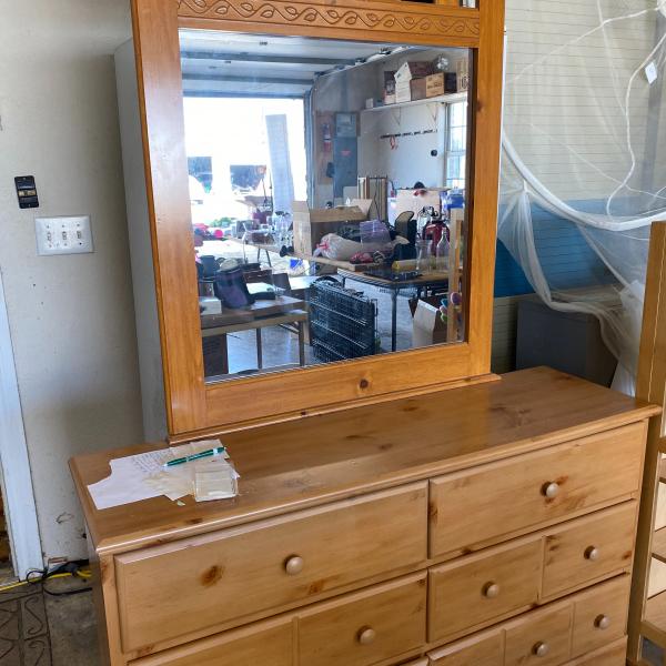 Photo of Mirror and dresser