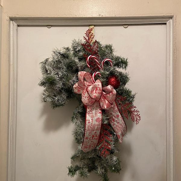 Photo of Candy Cane Wreath
