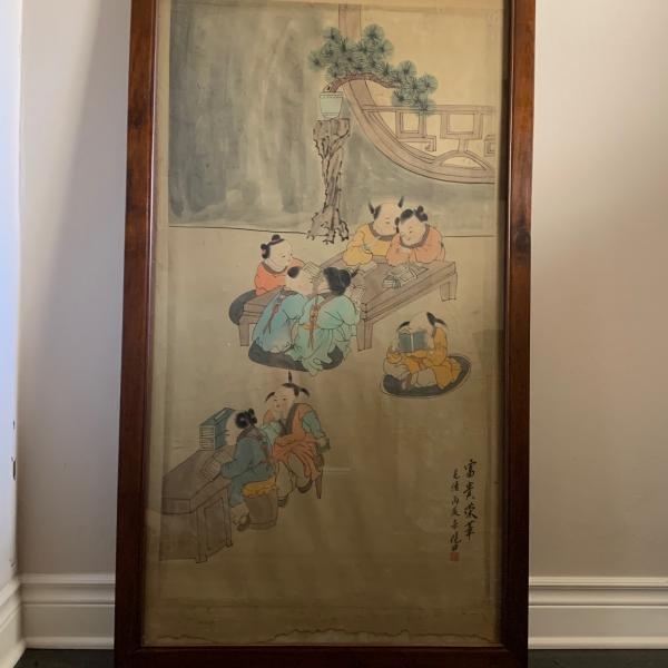 Photo of Chinese water color painting 