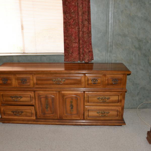 Photo of long dresser with mirror