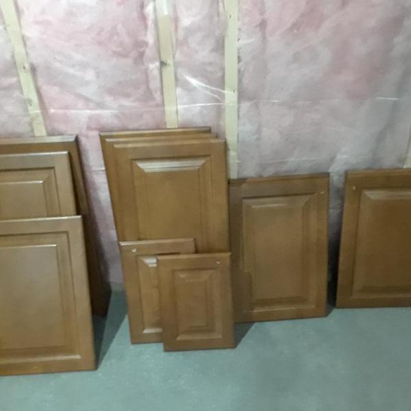 Photo of RAISED MAPLE CABINET DOORS (13) FOR SALE   