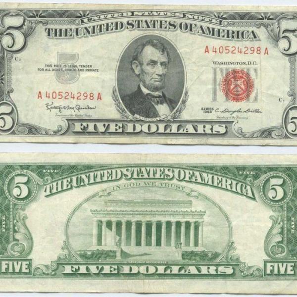 Photo of us banknote