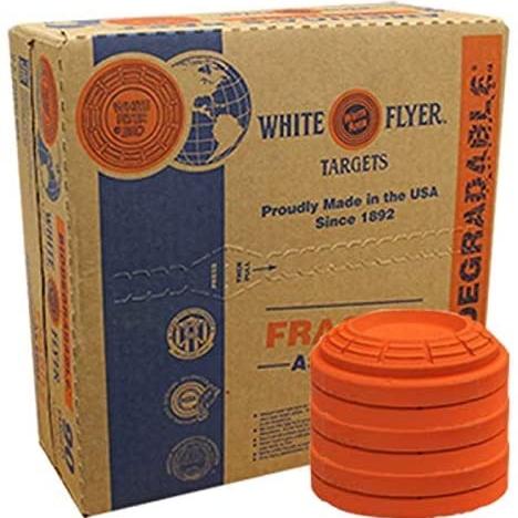 Photo of  White Flyer Bio Targets Orange Skeet Shooting Target Case(90) -$50/Best Offer