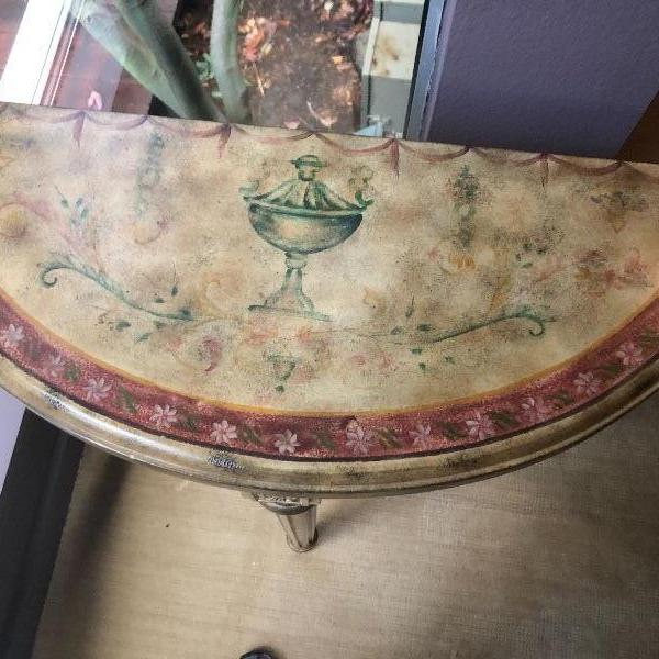 Photo of PAINTED CRESCENT TABLE