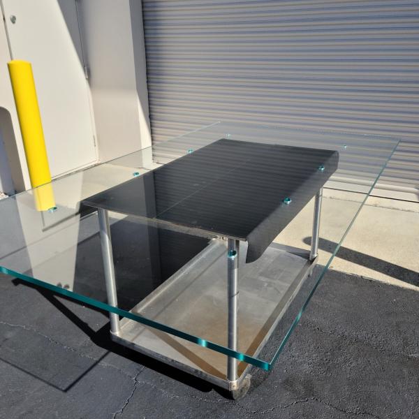 Photo of Glass Table Top Desk