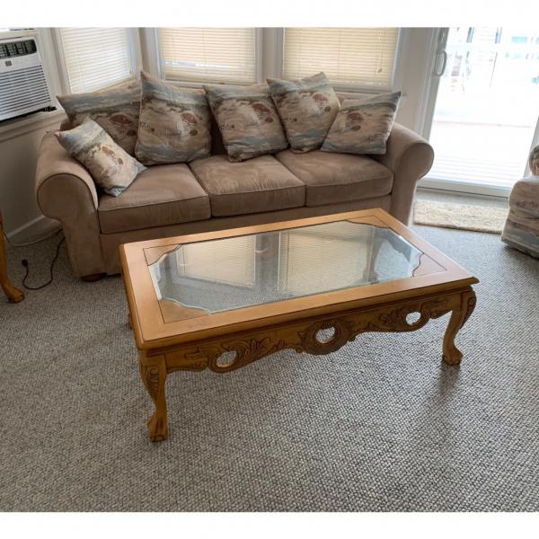 Photo of Coastal living room furniture 