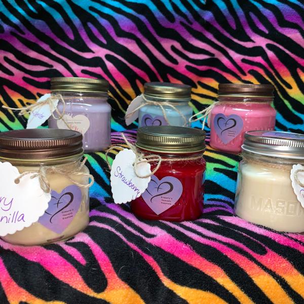 Photo of Handmade all natural soy wax candles w/all natural heavenly fragrances