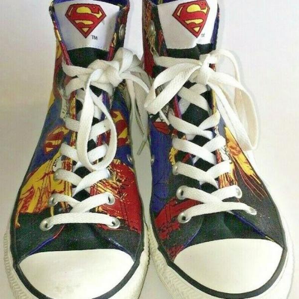 Converse All Star Superman Vintage Sneakers | snaplist