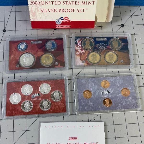 Photo of Lot #30 2009 U.S. Mint Silver Proof Set , Uncirculated 