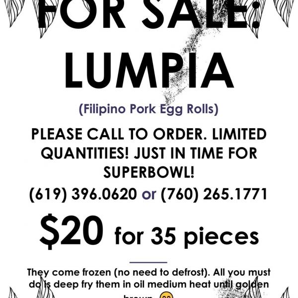 Photo of LUMPIA FOR SALE
