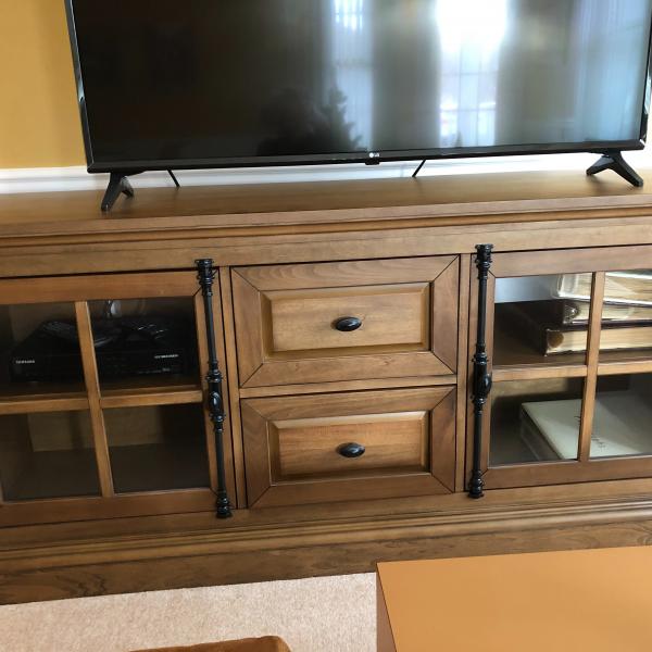 Photo of TV CONSOLE,  NEW,