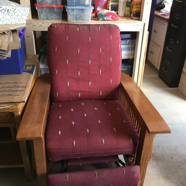 Photo of Solid wood Traditional Winchester Lounge Chair