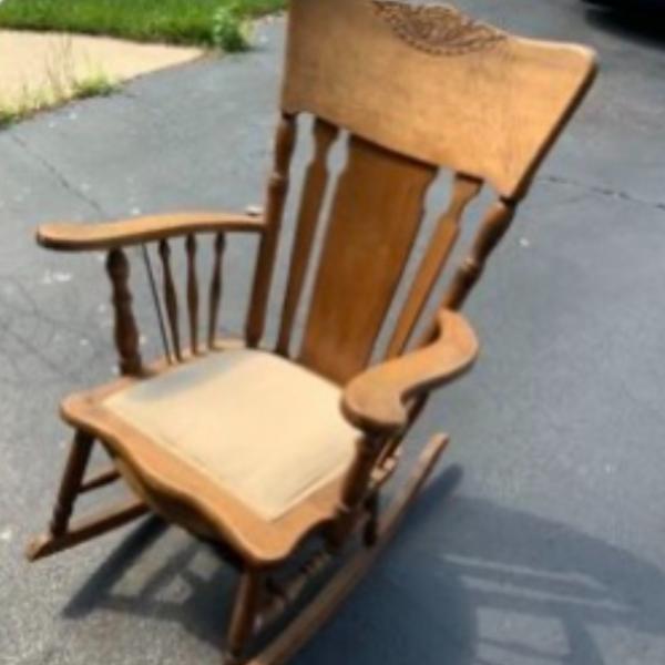 Photo of Vintage rocking chair 