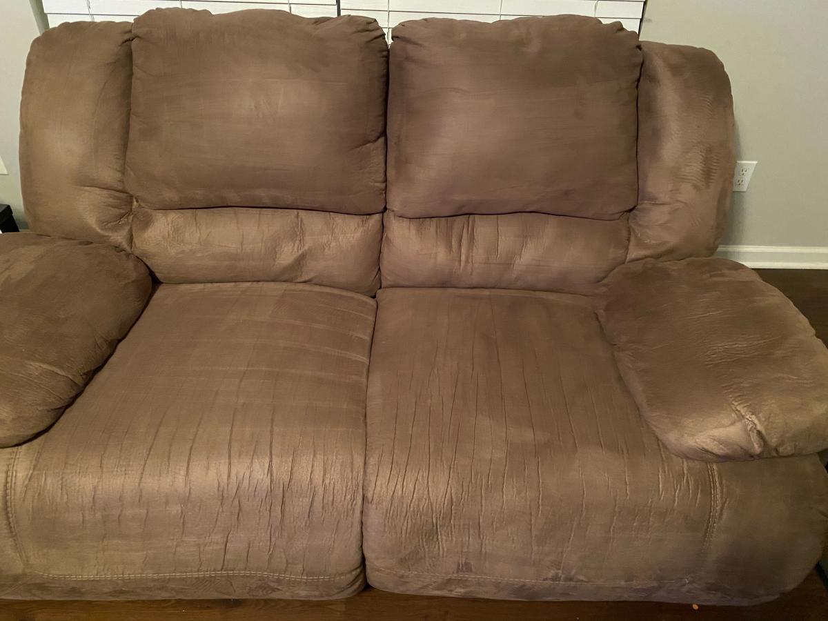 2 reclining couches snaplist