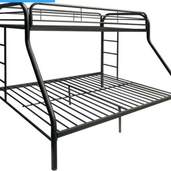 Photo of Dhp twin to full bunk bed dark grey