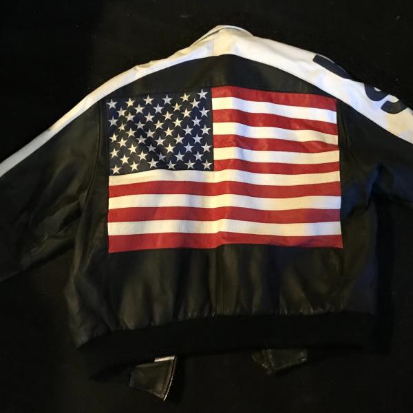 Photo of USA Leather men’s Large jacket by wheremi  for Michael Hoban