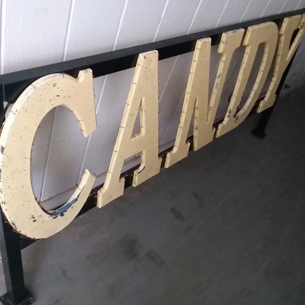 Photo of Large "Candy" Business Sign