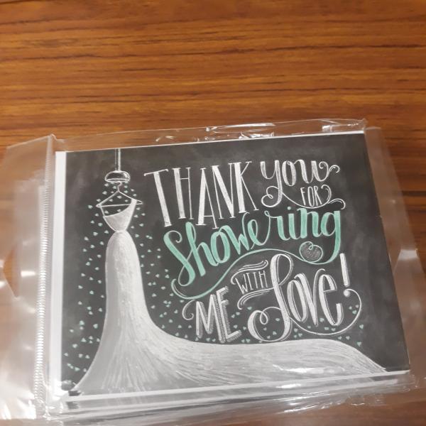 Photo of Pack of 8 Bridal Shower Thank You Cards