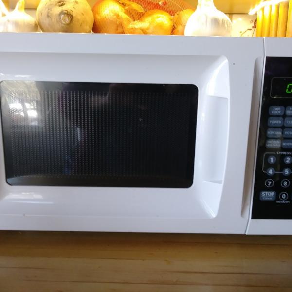 Photo of small microwave