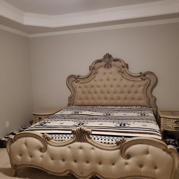 Photo of Elsmore king bed frame 