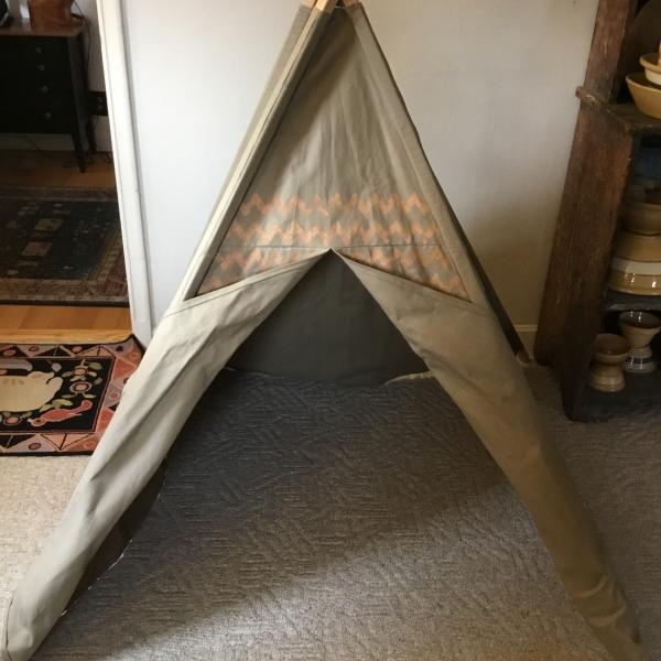 Photo of Canvas Teepee - For use inside.