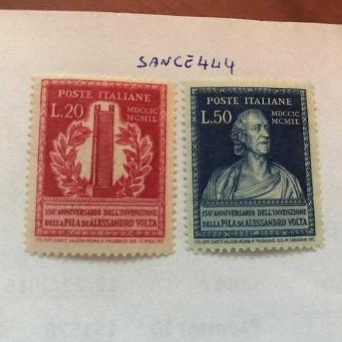 Photo of Italy Alessandro Volta mnh 1949 stamps