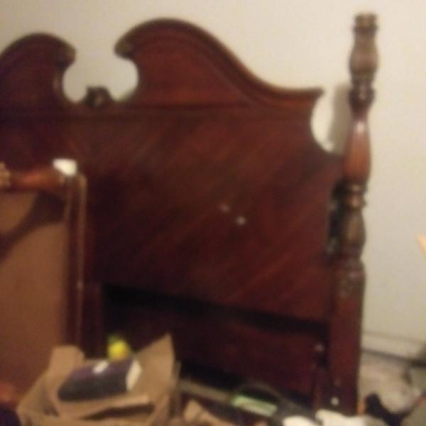 Photo of King bed frame