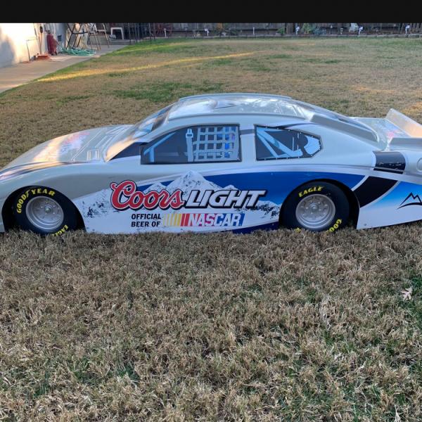 Photo of NASCAR Dodge Coors Light Plastic Car"