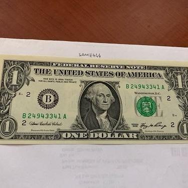Photo of United States Washington $1.00 uncirc. banknote 2006 #1