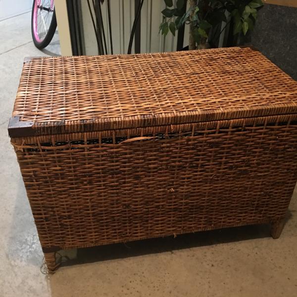 Photo of Wicker chest