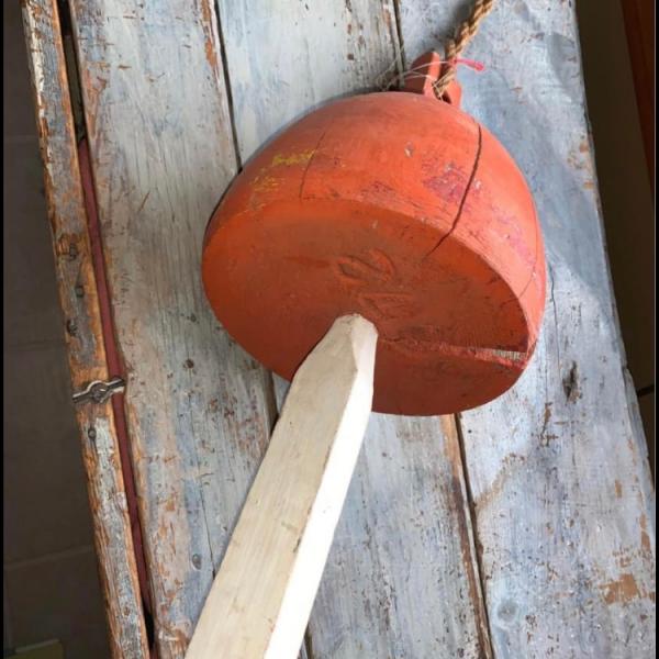 Photo of Vintage 17” And 19” Jersey Shore Buoys! Great Nautical Decor!