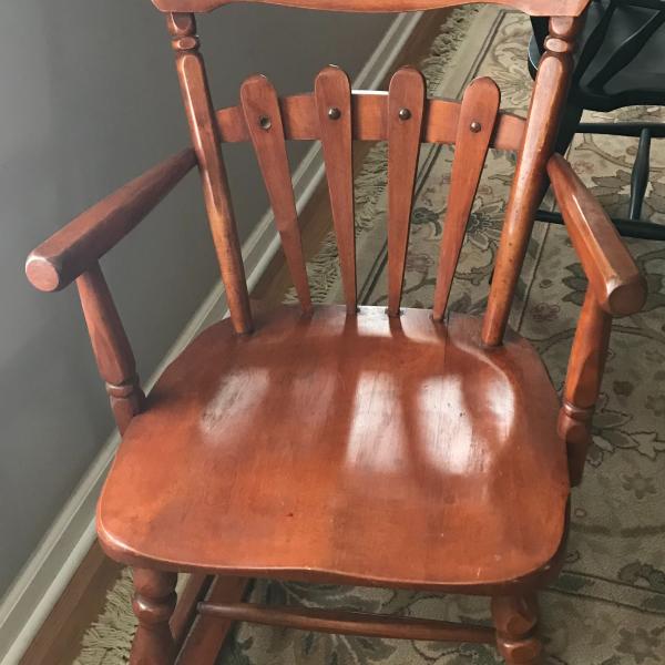 Photo of ROCK MAPLE ROCKING CHAIR