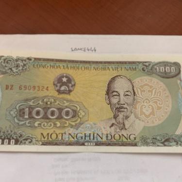 Photo of Vietnam 1000 dong uncirc. banknote