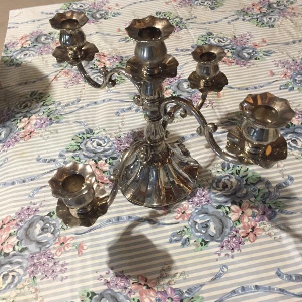 Photo of Silver candle holder