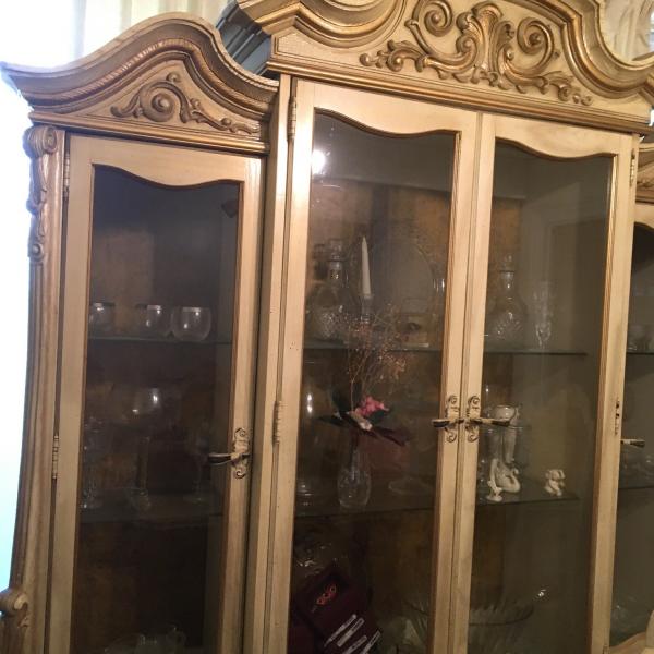 Photo of 9 piece French Provincial Dining Room set