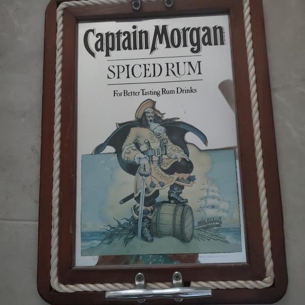 Photo of Captain Morgan serving tray or wall hanging