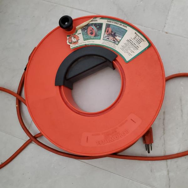 Photo of 50ft extension cord and reel