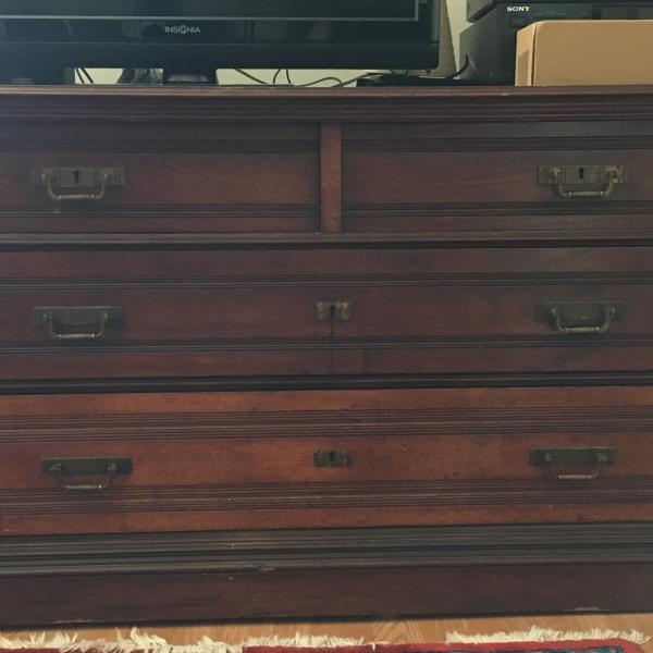 Photo of Solid Oak Low Rise Drawer Set