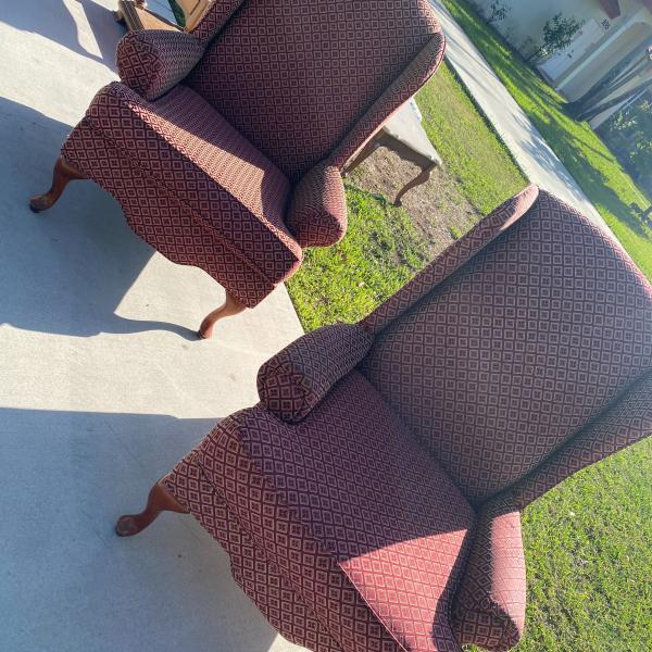 Photo of Vintage wing chairs 2 for $100 OBo